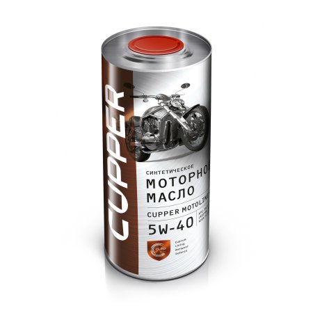 Масло моторное CUPPER Motoline 4T 5W-40 (1 л)